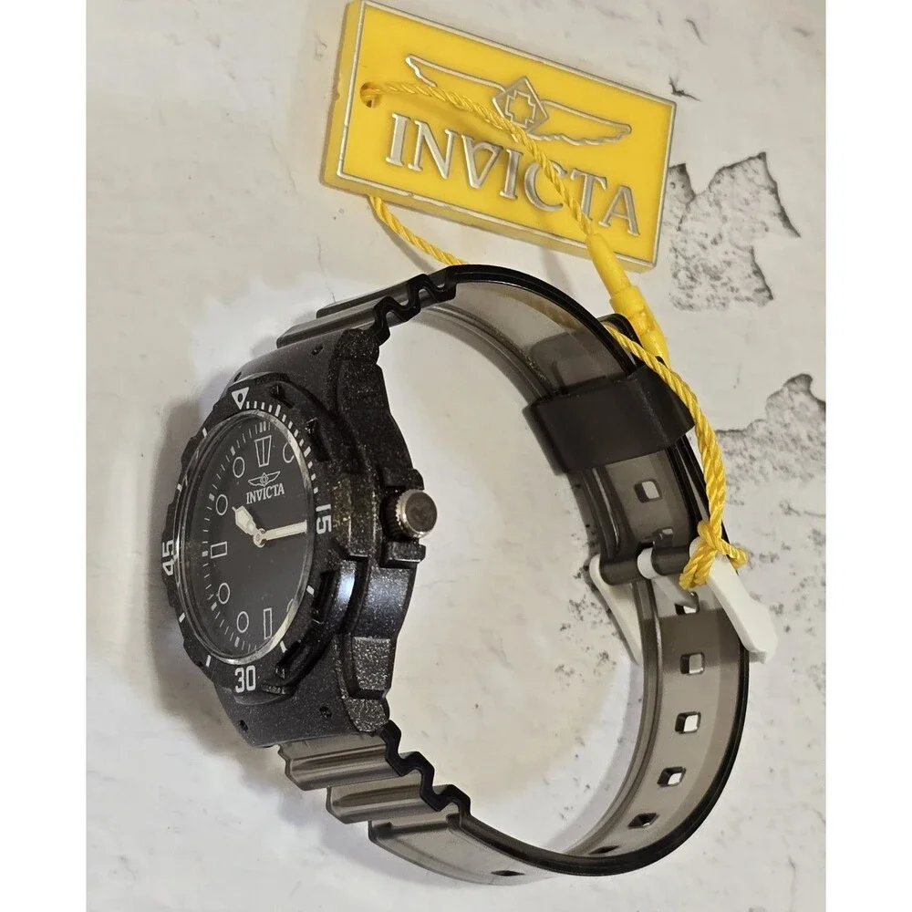 Invicta Celestial Cloud Women's Watch 35mm Transparent Black 49208 Brand New